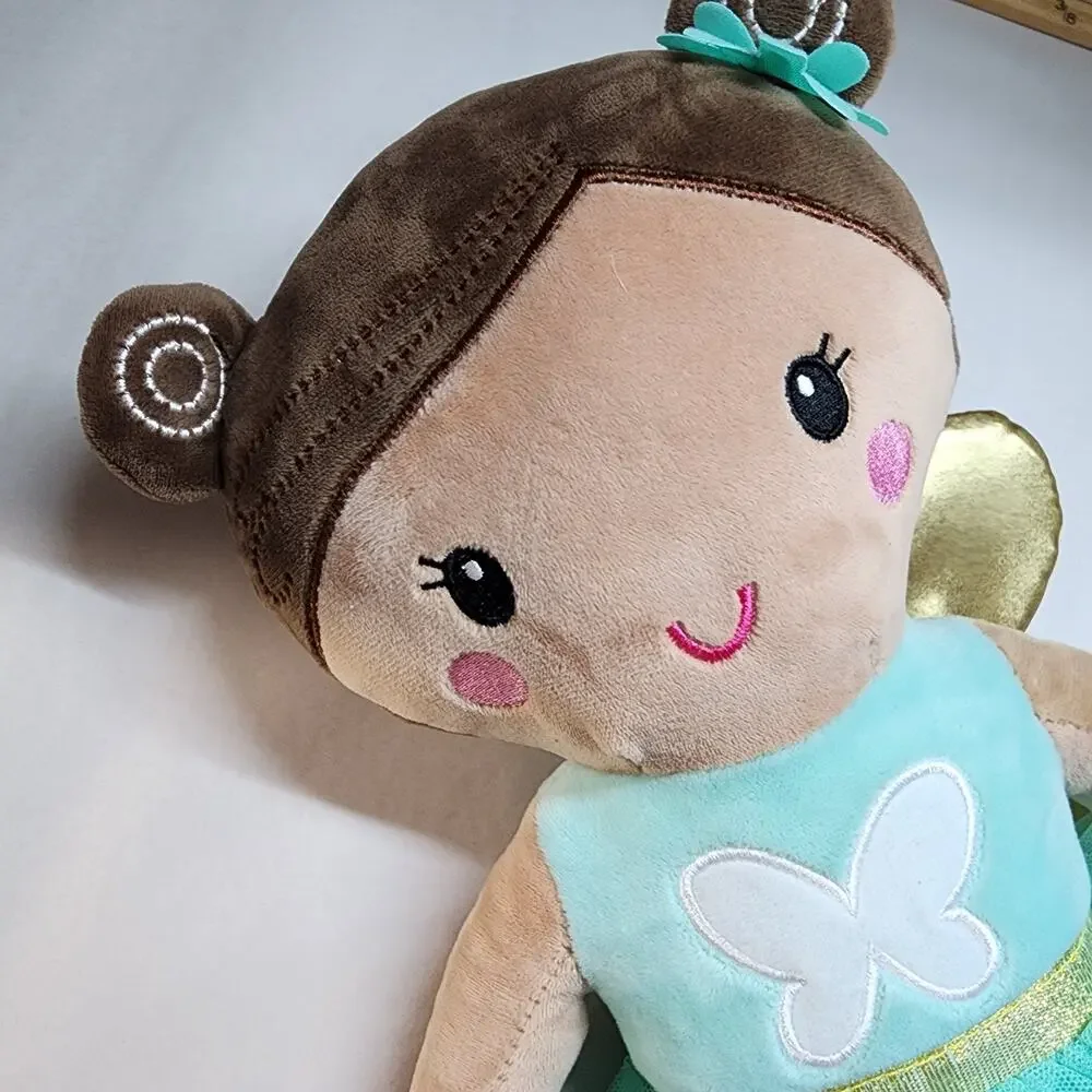 Your Zone Ballerina Tan Fairy Plush Doll 21